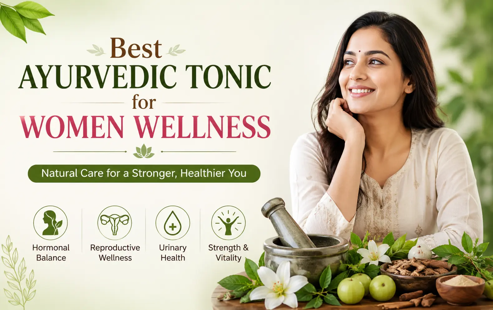 Why Indian Women Need the Best Ayurvedic Tonic for Complete Wellness?