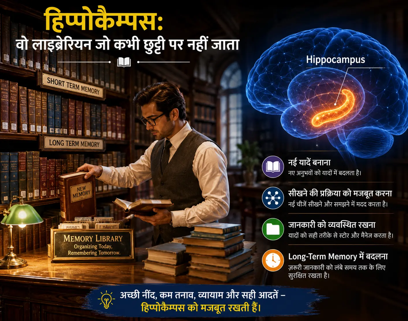 Hippocampus &ndash; The Memory Librarian drmomcare.in